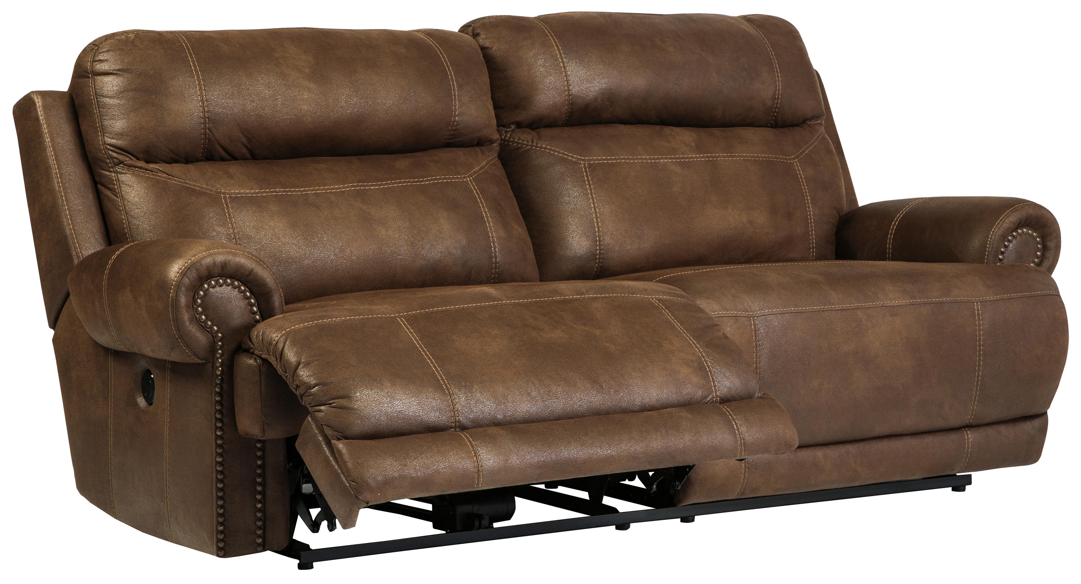 Ashley Signature Design Austere Brown 3840047 2 Seat Reclining Power
